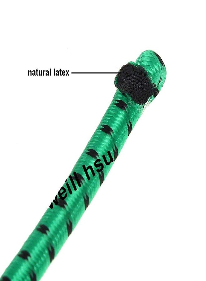 G.FIDEL أحزمة أمتعة مطاطية مضفرة من جي. فيديل مزودة بخطافات، سعة تحميل ٢٥ كجم، للدراجات الهوائية والنارية، عبوة من قطعتين، لون عشوائي - Image 3